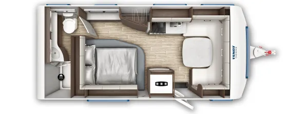 Tagesgrundriss Fendt Diamant 560 DW Tagesgrundriss Fendt Diamant 560 DW