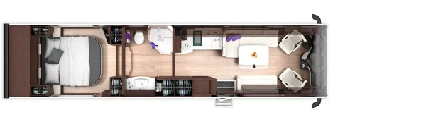 Tagesgrundriss Morelo Grand Empire 110 GSB