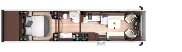 Tagesgrundriss Morelo Grand Empire 118 GSB