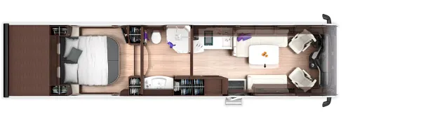 Tagesgrundriss Morelo Grand Empire 120 GSB