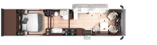 Tagesgrundriss Morelo Grand Empire 118 GSO
