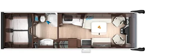 Tagesgrundriss Morelo Empire Liner 93 LB