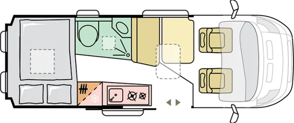 Nachtgrundriss Adria Twin ALL-IN 600 SP