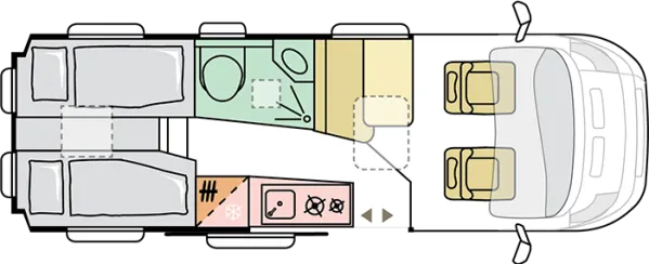 Nachtgrundriss Adria Twin ALL-IN 640 SL