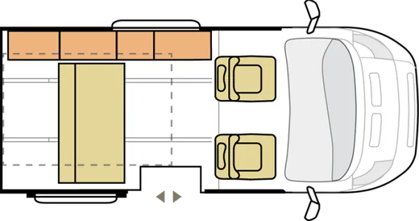 Tagesgrundriss Adria Active Base