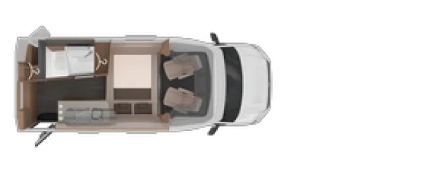 Nachtgrundriss Knaus Tourer CUV 500 LT CUVISION