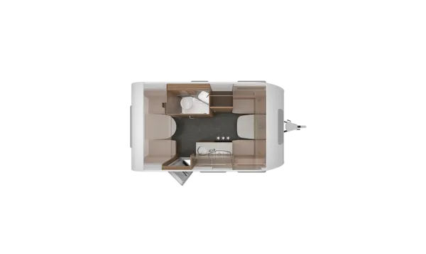 Tagesgrundriss Knaus Sport 400 LK ePower Selection