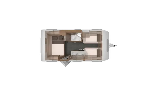 Nachtgrundriss Knaus Sport 460 EU