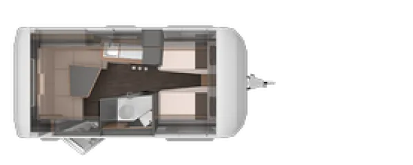 Tagesgrundriss Knaus Azur 460 EU