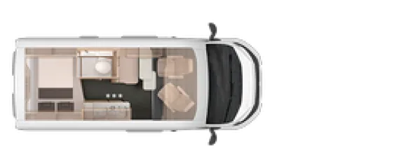 Tagesgrundriss Knaus BoxStar 540 Road Tagesgrundriss Knaus BoxStar 540 Road