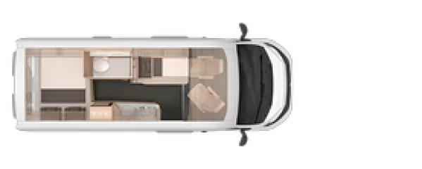 Nachtgrundriss Knaus BoxStar 600 Street Nachtgrundriss Knaus BoxStar 600 Street