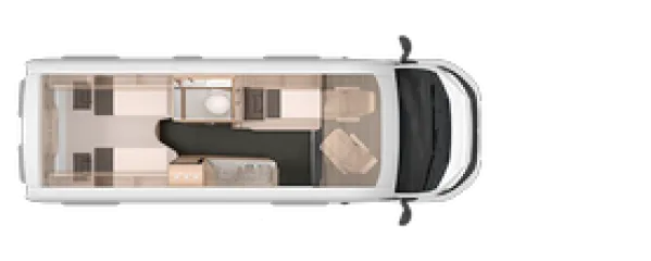 Nachtgrundriss Knaus BoxStar 630 Freeway