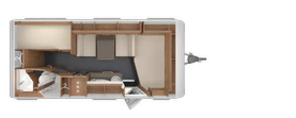 Tagesgrundriss Tabbert Da Vinci 500 KD