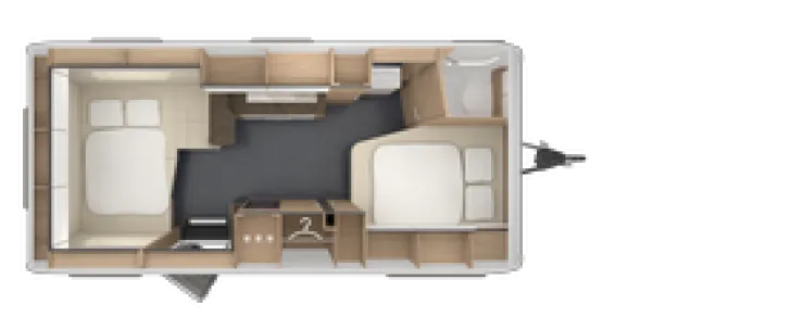 Grundriss Nacht Tabbert Pantiga 550 TDL SALE % / UVP 47.969,- Euro