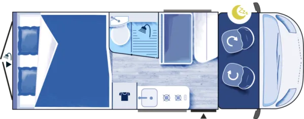 Nachtgrundriss Challenger Van V210 Sport Edition Nachtgrundriss Challenger Van V210 Sport Edition