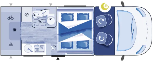 Nachtgrundriss Challenger X 250 Open Edition Nachtgrundriss Challenger X 250 Open Edition