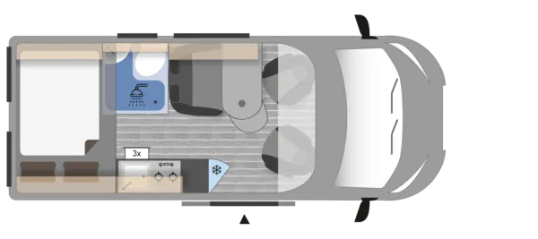 Tagesgrundriss Clever SELECT LINE TOUR Tagesgrundriss Clever SELECT LINE TOUR