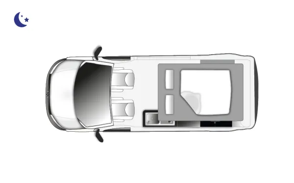 Nachtgrundriss Westfalia Kepler Six