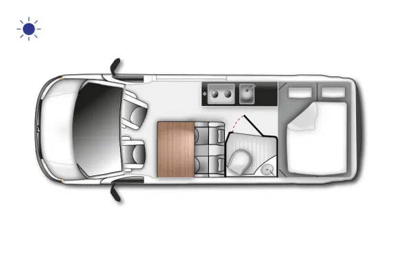 Tagesgrundriss Westfalia Sven Hedin Limited