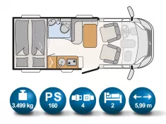 Bild 12 Dethleffs GLOBEBUS T T 1