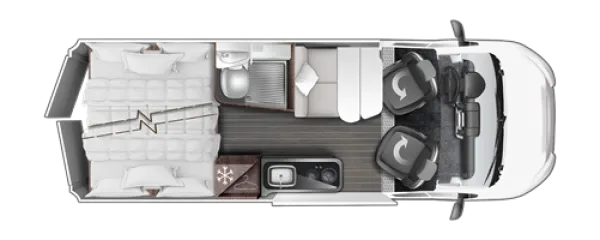 Tagesgrundriss Roller Team LIVINGSTONE ADVANCE 5