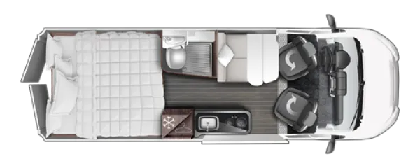 Tagesgrundriss Roller Team LIVINGSTONE ADVANCE DUO XL