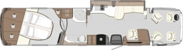Tagesgrundriss Concorde Centurion 1200 GST