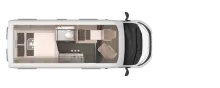 Grundriss Nacht Knaus BoxLife 600 ME