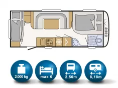 Bild 29 Dethleffs Camper 560 FMK