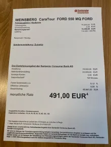 Fahrzeugbild Weinsberg CaraTour 550 MQ Assistenzpaket/Automatik #7
