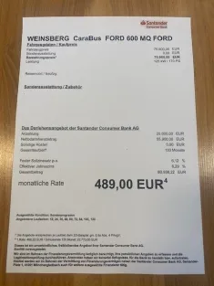 Bild 7 Weinsberg CaraBus 600 MQ Automatik/Assistenzpaket