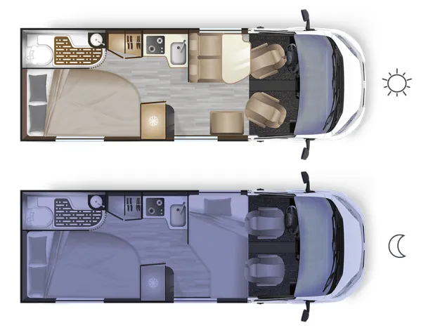 Tagesgrundriss Dreamer Select D62 Limited