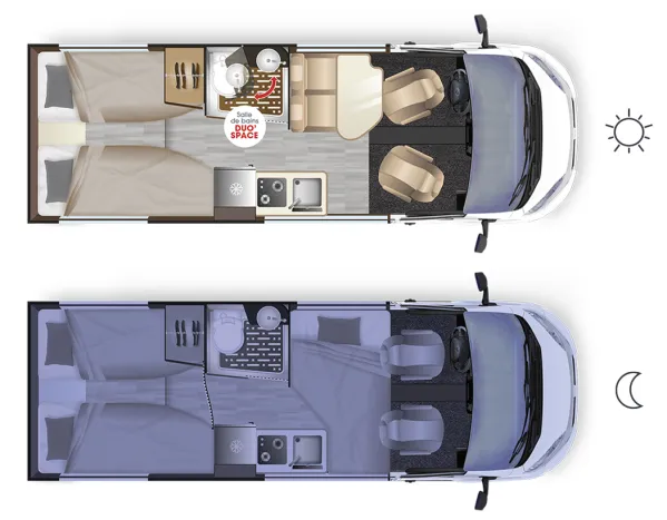 Tagesgrundriss Dreamer Select D68