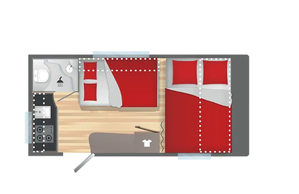 Nachtgrundriss Sterckeman Easy 420CP