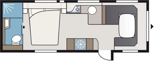 Tagesgrundriss Kabe Imperial 740 CTDL E8