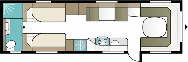 Tagesgrundriss Kabe Imperial 880 TDL E2 Tagesgrundriss Kabe Imperial 880 TDL E2