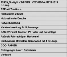 Bild 12 Sunlight V 66 Adventure Edition TV, DachKlima, Solar, Markise