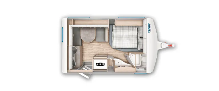 Grundriss Tag Fendt Bianco Activ 390 FHS