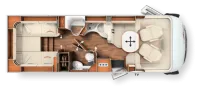 Grundriss Tag Carthago chic c-line I 4.9 LE L