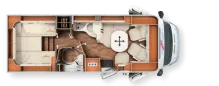 Grundriss Tag Carthago chic c-line T 4.8 LE