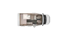 Grundriss Tag Knaus Tourer VAN 500 MQ Vansation