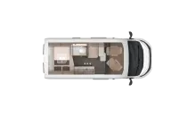 Grundriss Tag Knaus BoxLife 540 MQ mit Sat-TV