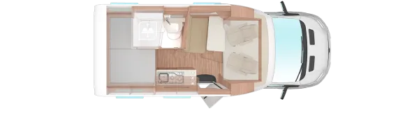 Tagesgrundriss Weinsberg X-CURSION CUV 500 MQ