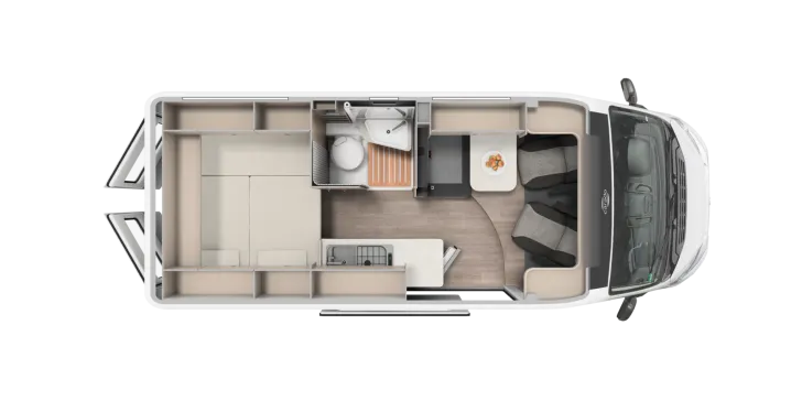 Grundriss Tag Carado CV 600 PRO+