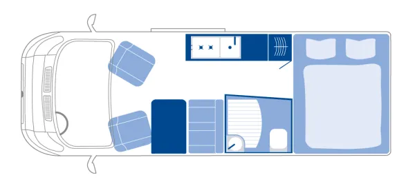 Tagesgrundriss La Strada Avanti C