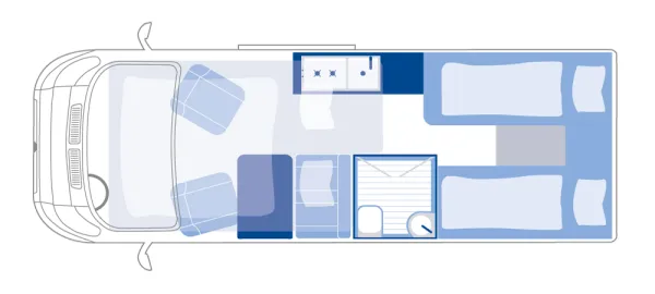 Tagesgrundriss La Strada Avanti EBF