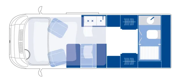 Tagesgrundriss La Strada Avanti HPlus
