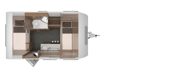 Nachtgrundriss Knaus Sport 400 LK