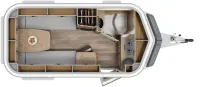 Grundriss Tag Hymer Eriba Touring 420 Legend, Cristal Silver