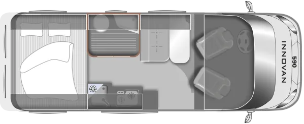 Tagesgrundriss LMC Innovan 590